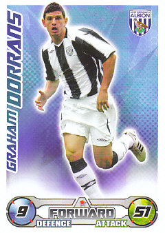 Graham Dorrans West Bromwich Albion 2008/09 Topps Match Attax #321